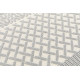 Tapis crème à courtes mèches design Clancy