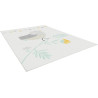 Tapis enfant crème rectangle Columbia