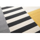 Tapis moderne rectangle géométrique crème Condon