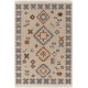 Tapis plat ethnique beige berbère Dagmar