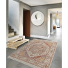 Tapis avec franges orient plat Darby