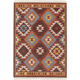 Paco-Home - Tapis De Créateur Tapis Tissé Kilim Tissé Main 100 % Coton  Moderne À Motifs Bleu - Tapis - Rue du Commerce