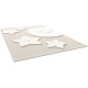 Tapis enfant rectangle beige Deer Lodge