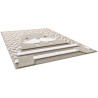 Tapis enfant beige rectangle Dell