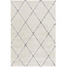 Tapis design chambre crème Dillon