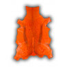 Peau de Springbok teintée orange Siero