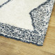 Tapis shaggy design crème Drummond