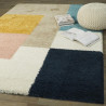 Tapis shaggy moderne beige Essex