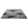 Tapis en polyester contemporain argenté Night Shade Esprit Home