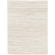 Tapis à courtes mèches crème Floweree