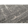 Tapis gris moderne rayé Benton