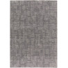 Tapis gris moderne rayé Harrison