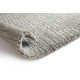 Tapis gris moderne rayé Harrison