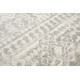 Tapis vintage gris rayé Shaw