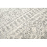 Tapis vintage gris rayé Shaw