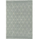 Tapis scandinave graphique à courtes mèches Froid