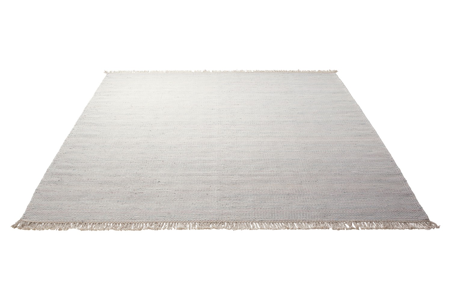 Tapis Tissé Main Du Népal Rose Avec Franges Misty Esprit Home