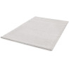 Tapis shaggy uni rectangle Hardin