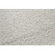 Tapis shaggy uni rectangle Hardin