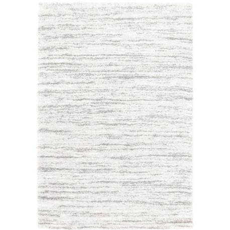 Tapis moderne shaggy rayé Harlowton