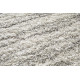 Tapis moderne shaggy rayé Harlowton