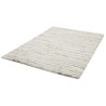 Tapis moderne shaggy rayé Harlowton