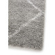 Tapis ethnique shaggy berbère gris Havre