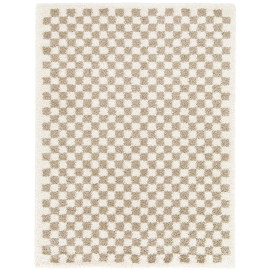 Tapis shaggy design salon Hays