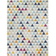 Tapis scandinave graphique multicolore Highwood