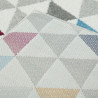 Tapis scandinave graphique multicolore Highwood