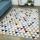 Tapis scandinave graphique multicolore Highwood