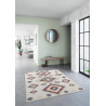 Tapis ethnique crème rectangle Hilger