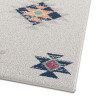 Tapis ethnique crème rectangle Hilger