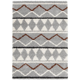 Tapis berbère shaggy ethnique Ingomar