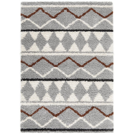 Tapis berbère shaggy ethnique Ingomar