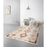 Tapis berbère shaggy ethnique Ismay