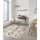 Tapis berbère shaggy ethnique Ismay