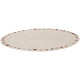 Tapis rond shaggy crème Joliet