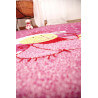 Tapis pour fille rose en polypropylène Schnuggi Sigikid