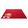 Tapis pour fille rouge en polypropylène Schnuggi Sigikid