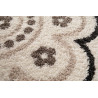 Tapis rond shaggy Jordan
