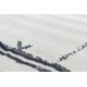 Tapis berbère crème ethnique Lloyd