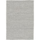 Tapis en laine et coton plat naturel uni Larslan