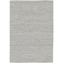 Tapis en laine et coton plat naturel uni Larslan