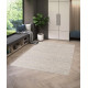 Tapis en laine et coton plat naturel uni Larslan