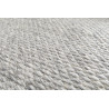 Tapis en laine et coton plat naturel uni Larslan