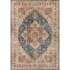 Tapis vintage beige rayé Kremin