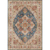 Tapis vintage beige rayé Kremin