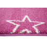 Tapis pour chambre de fille rose Licorne