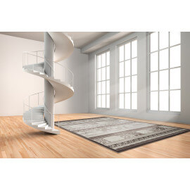 Tapis beige en polypropylène Safar